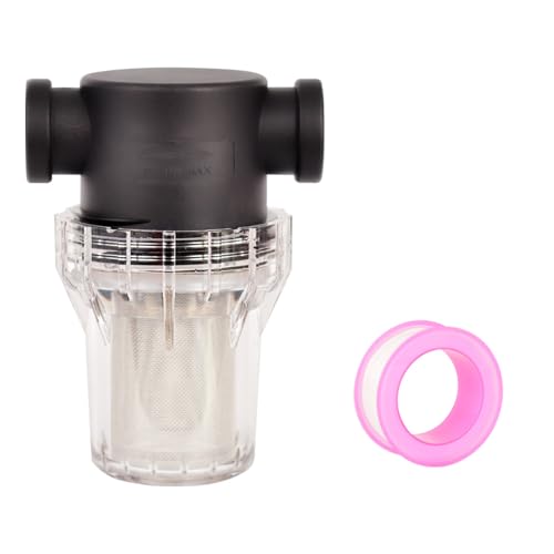 Generic 1/2-inch T water pump strainer with female NPT connection and 40 mesh filter screen