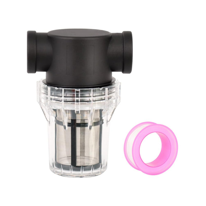 [Australia - AusPower] - Water Pump Strainer 3/4"" Female NPT in-Line Strainer with 100 Mesh Stainless Steel Filter Screen for RV, Garden Hose (3/4"" 100 Mesh) 3/4" 100 Mesh 