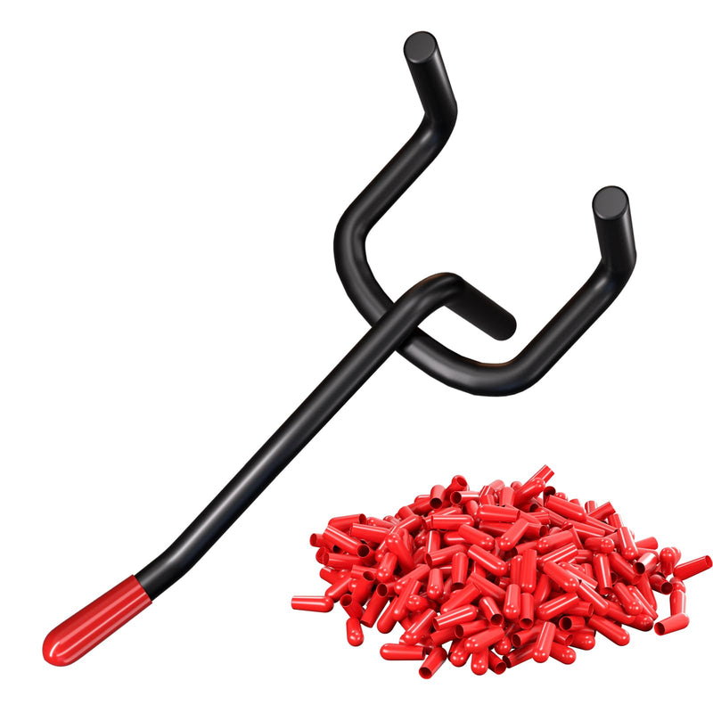 [Australia - AusPower] - 2in 50Pcs Pegboard Hooks for Hanging - Peg Board Organizer Accessories Fit New Metal Peg Board Storge Tool 