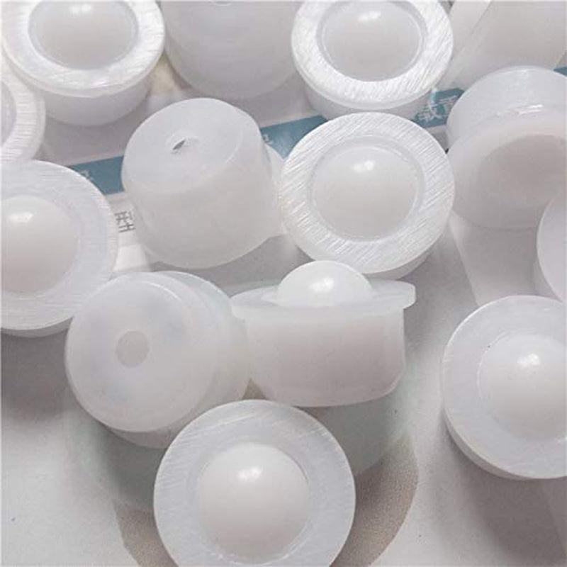 [Australia - AusPower] - 20 Pieces Small Ball Transfer Bearing Mini Table Conveyor Roller Bearings 1/3inch (Nylon) 
