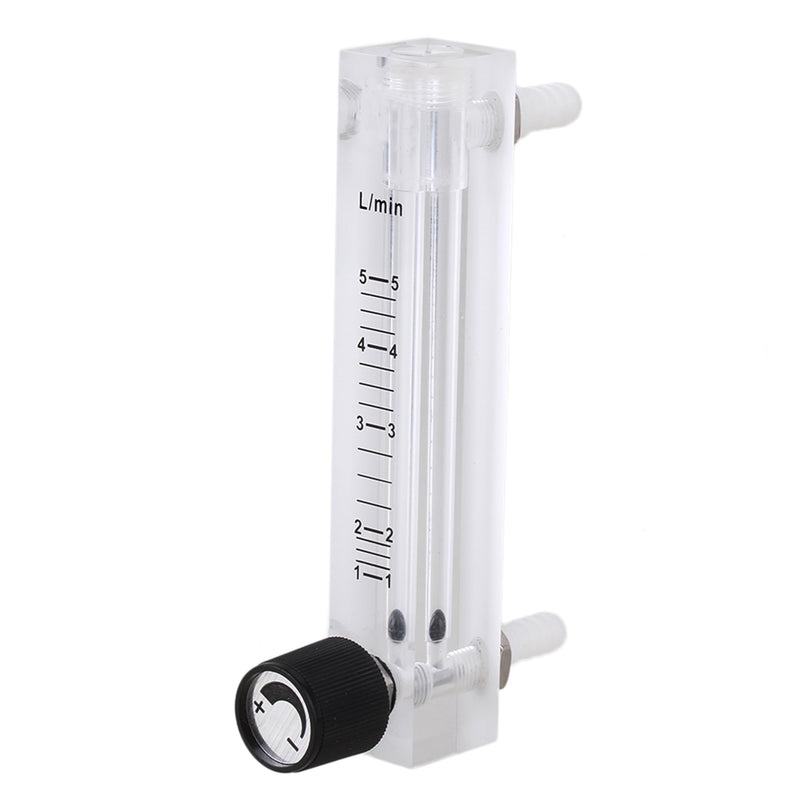 [Australia - AusPower] - CNBTR Multicolor Acrylic 0.5-5LPM LZQ-7 Oxygen Air Gas Flowmeter with Control Valve 
