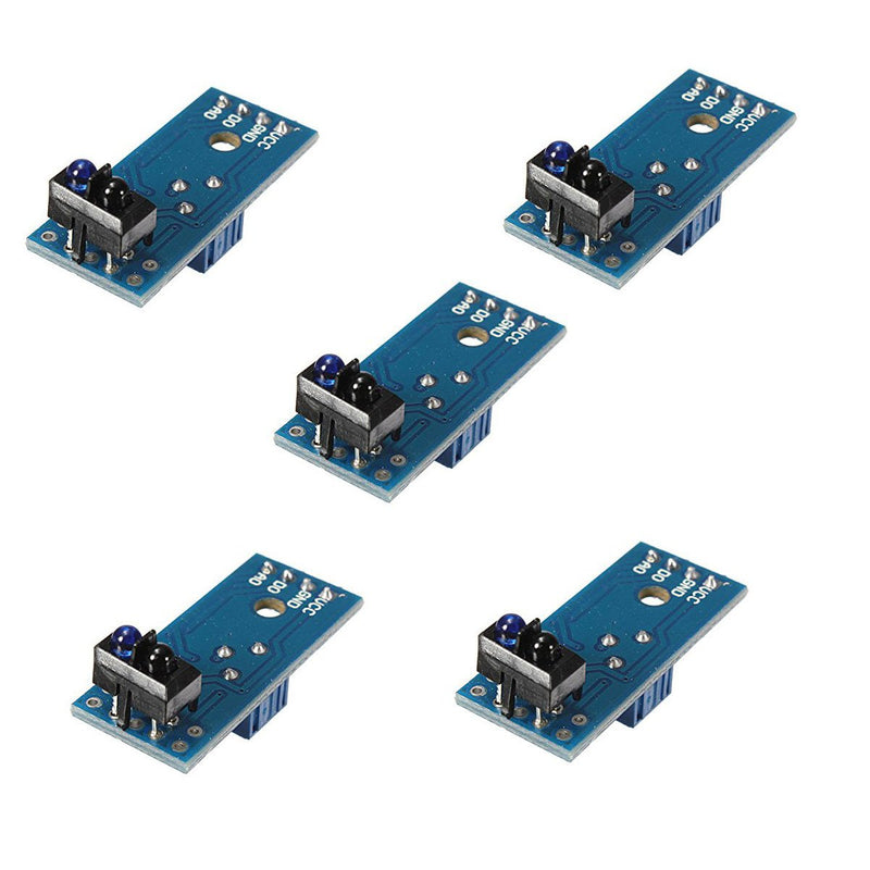 [Australia - AusPower] - 5 PCS TCRT5000 Infrared Reflective Sensor IR Photoelectric Switch Barrier Line Obstacle Avoidance Module Lines Follow Occupation Avoiding Module for Arduino 