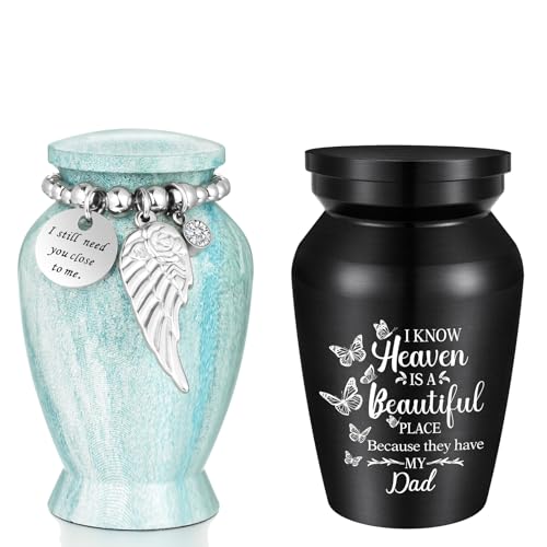 Small Urns for Human Ashes 2.85 Inch Mini Cremation Urns