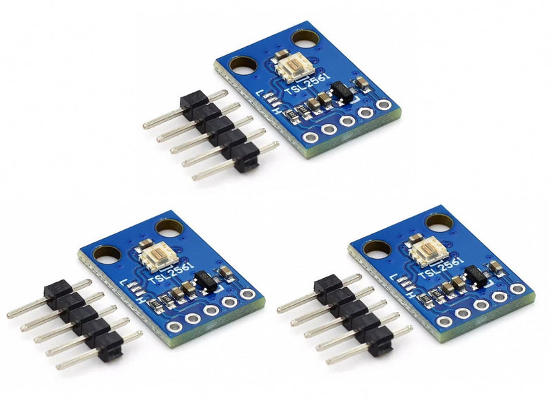 [Australia - AusPower] - 3pcs GY-2561 TSL2561 Infrared Light Brightness Sensor Module Luminosity Sensor Module Digital Light Sensor Detect Module Optical Intensity Module Sensor Module Ultra-Strength Module 