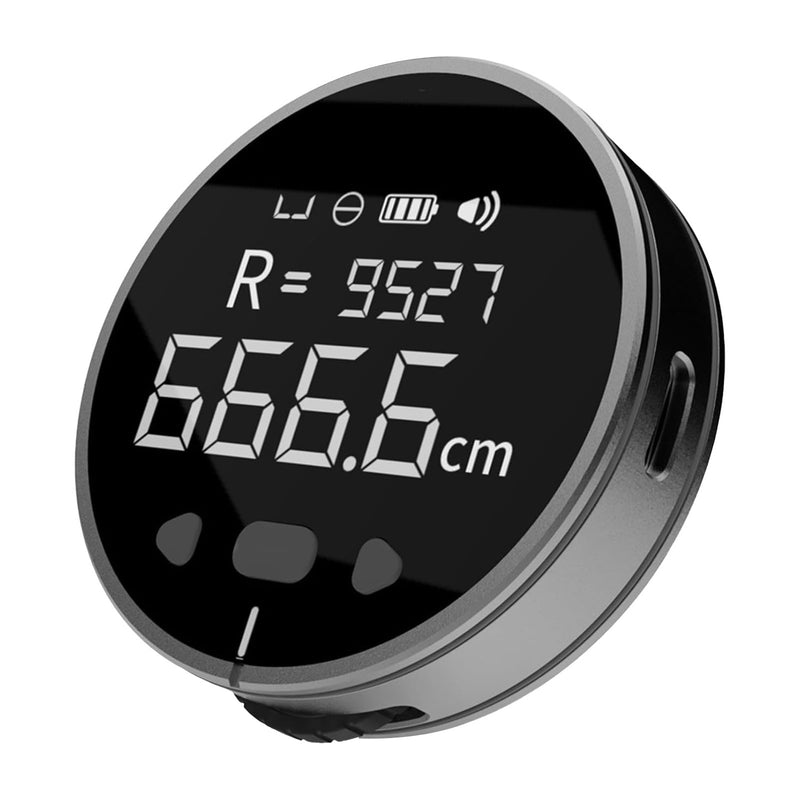 [Australia - AusPower] - Electronic Digital Tape Measure, 328ft LCD Display Rechargeable Rolling Measuring Tool, Versatile and High Accuracy, for Work, Construction, Body, Sewing 