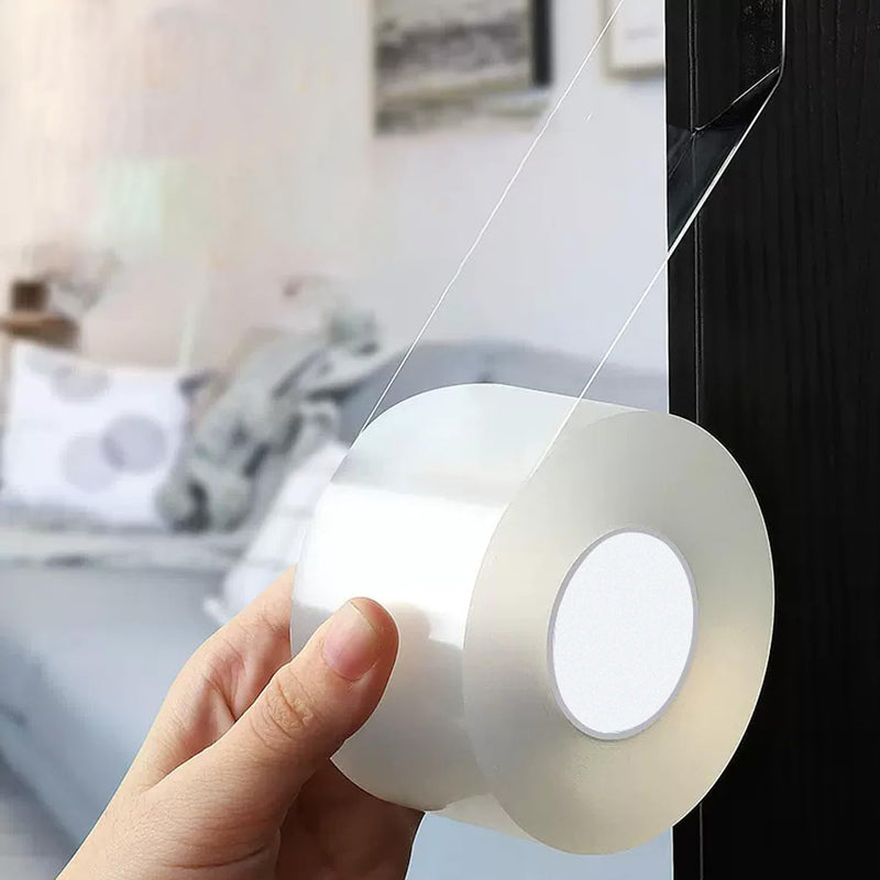 [Australia - AusPower] - Transparent Air Conditioner Window Seal Weather Sealing Tape 2 Inch x 33 FT Weather Stripping Residue-Free Clear Window Insulation Tape for Shower Glass Gaps and Doors Windproof Tape 2 IN - 33Ft 