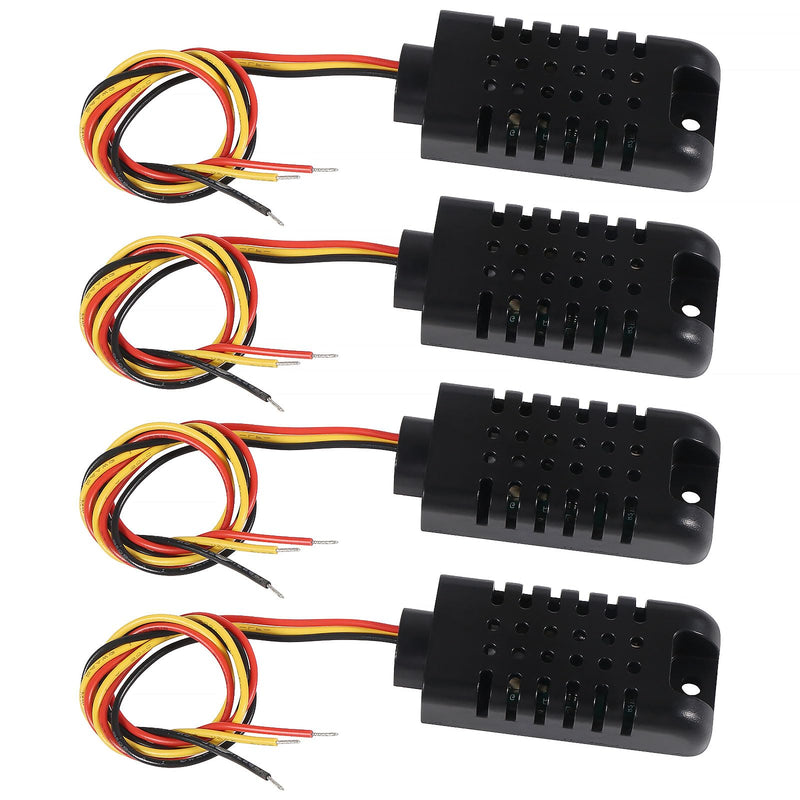 [Australia - AusPower] - 4pcs DHT21 AM2301 Capacitive Digital Temperature Humidity Sensor Module SHT11 SHT15 for Arduino 