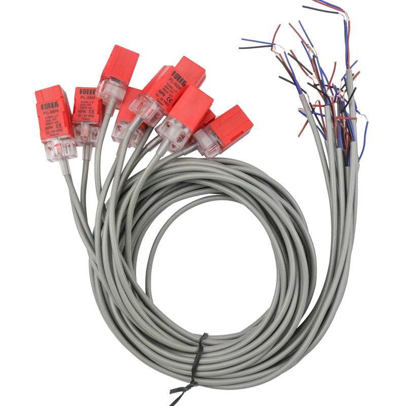 [Australia - AusPower] - BestParts 10Pcs PL-05N 5mm NPN NO Fotek Proximity Sensor Switch Out DC10-30V Normal Open 