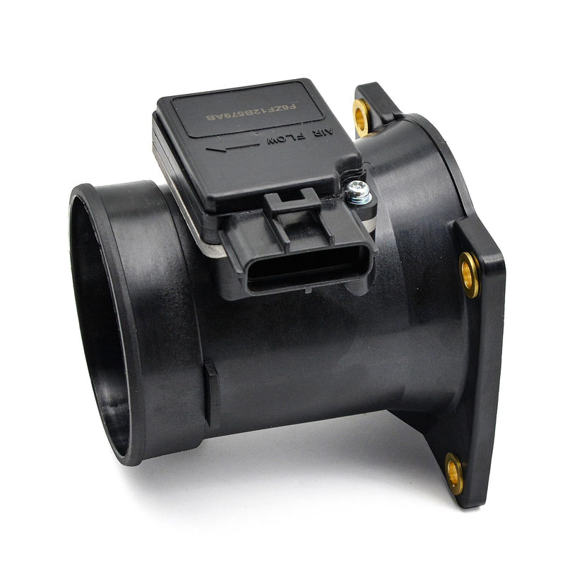 Mass Air Flow Sensor MAF 4 Pins Compatible with Ford Crown Victoria 4.6L 1996-2002, for Lincoln Town Car, for Mercury Grand Marquis, Replace# F6ZF12B579AB