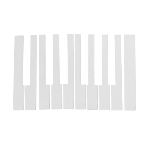 Piano Key Top Piano Accessories The White Keyboard Top Does Not Require Sanding For Easy Installation Of The Piano Key Replacement