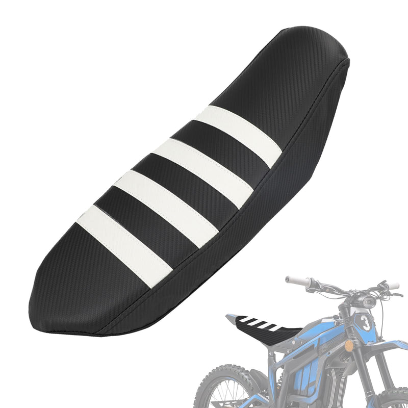 [Australia - AusPower] - Dirt Bike Seat Cover for Talaria Sting MX3/R MX4 MX5/PRO Electric Bike White,High Elastic Leather 