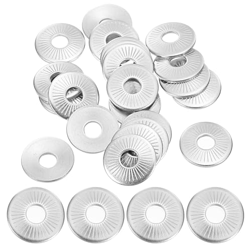 PATIKIL 304 stainless steel M5x16mm Belleville spring flat washers, 100-piece set