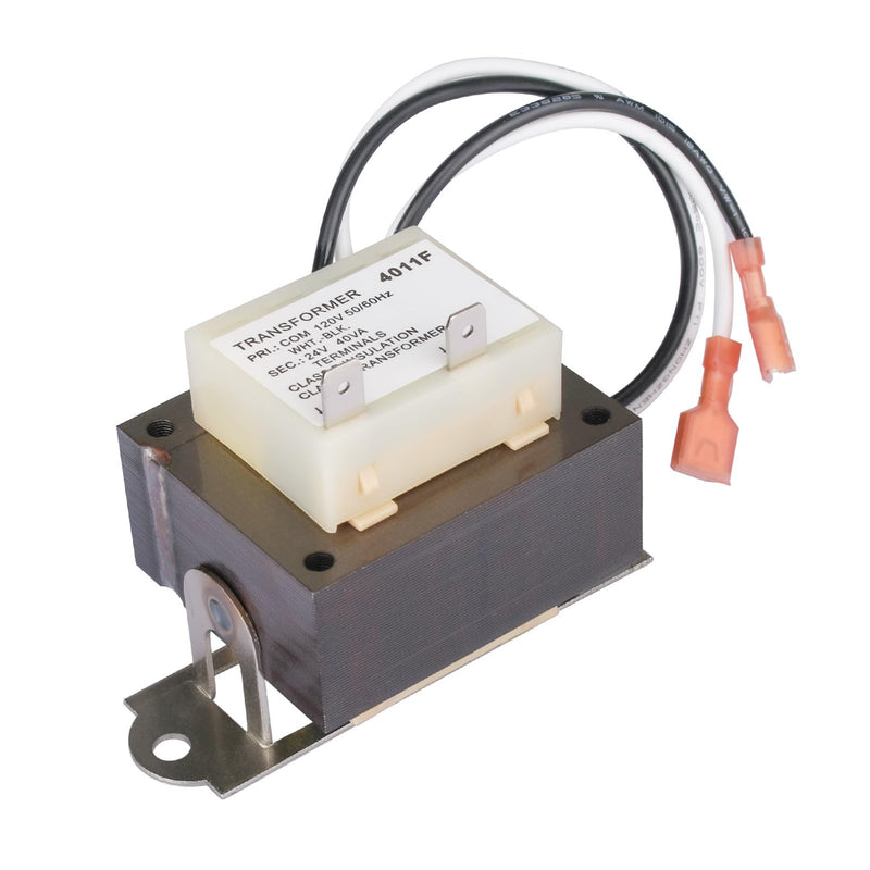 [Australia - AusPower] - ANTOBLE 0130M00140S 120V to 24V Transformer for Goodman Amana HVAC Furnace Transformers Replacement Parts Primary 120V WHT BLK Secondary 24V 40VA Heater Hvac Multi Tap Class 2 Control with Foot Mount 