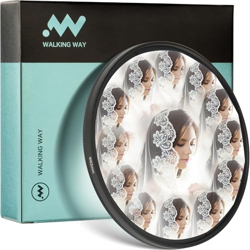Walking Way Kaleidoscope Lens Filter 72mm Creates Symmetrical Patterns
