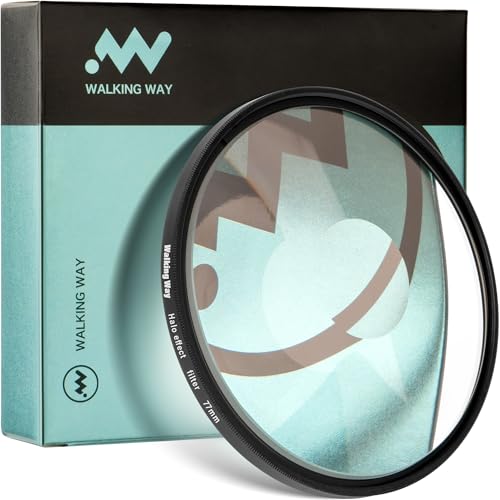 Walking Way Vortex Lens Filter 67mm Creates Circular Halo Effect
