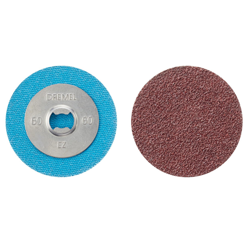 Dremel MAX High Performance Grinding Disc (SC411DM), 3 aluminum oxide grinding discs with a 3.2 mm diameter for shaping/smoothing wood, plastic, and metal, 60 gritLonglife (3x)