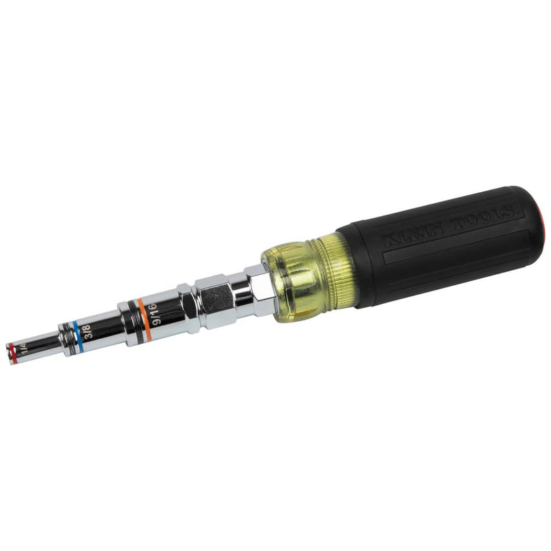[Australia - AusPower] - 9"-1 Pass Through SAE Multi-Nut Driver Magnetic 9-in-1 Nut Driver 