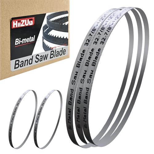 Hiizug 32-7/8-inch 18 TPI bandsaw blades, 5-pack, compatible with Dewalt portable band saws