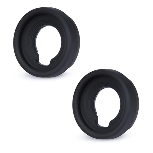 2 Pack Soft Silicone Camera Viewfinder Eyepiece Eye Cup for Fujifilm Fuji GFX100 II GFX100 GFX100S GFX50S II GFX 50S X-H2S X-H2 X-H1 X-T5 X-T4 X-T3 X-T2 X-T1, Replace Fujifilm EC-GFX Eye Cup