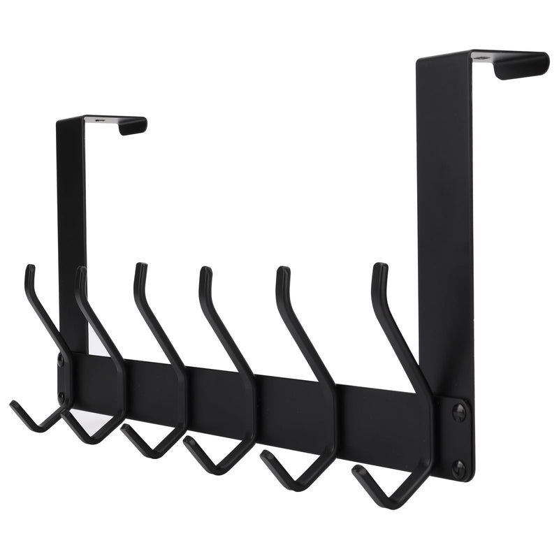 Over The Door Hook, Heavy Duty Over Door Hanger Holder for Coat Robe Hat Clothe Towels Hanging, Bathroom Organizer Towel Rack