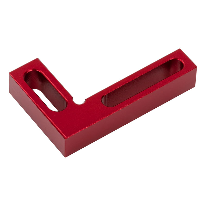 [Australia - AusPower] - 90 Degree Mini Positioning Square, Premium Precision Woodworking Carpenter Corner Tool Right Angle Clamp, for Checking Edge of Carpenter Cutting Tool for Square (Red) Red 