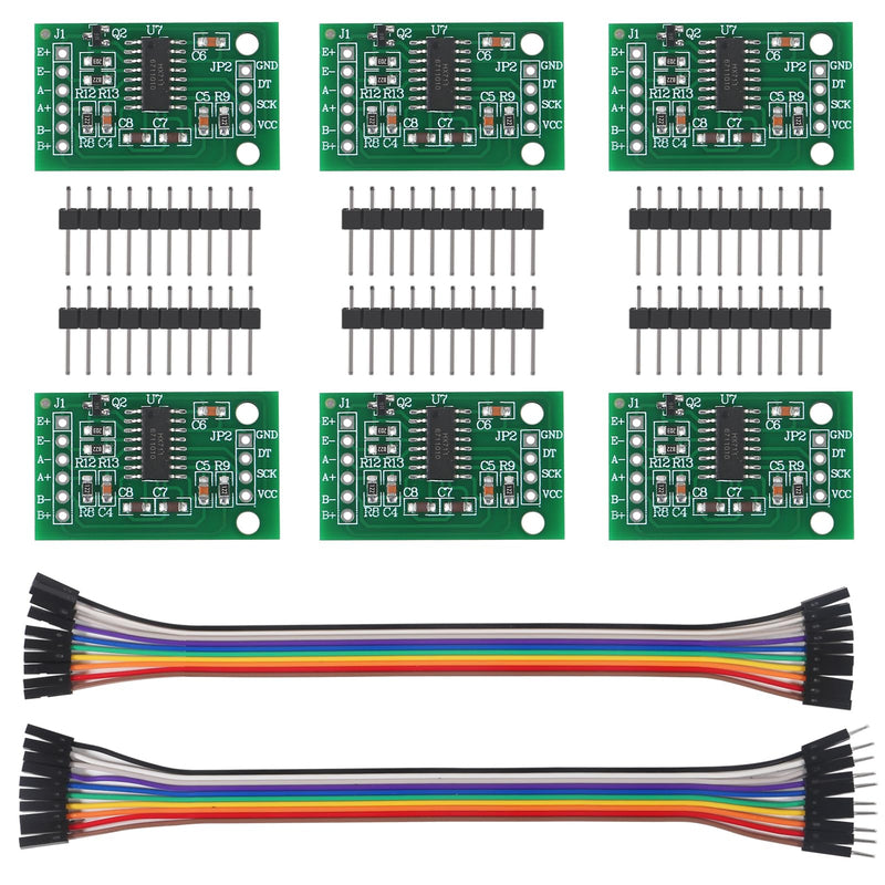 [Australia - AusPower] - 6pcs HX711 Load Weighing Sensor 6pcs 