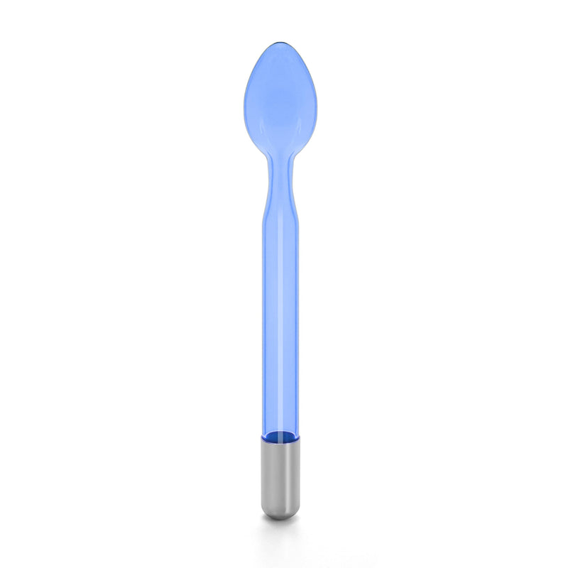 [Australia - AusPower] - Electrode Wand Glass Tube Handheld Spare Parts for Hi Frequency Instrument Elitzia ETJX006AS (Blue Tongue) Blue Spoon 