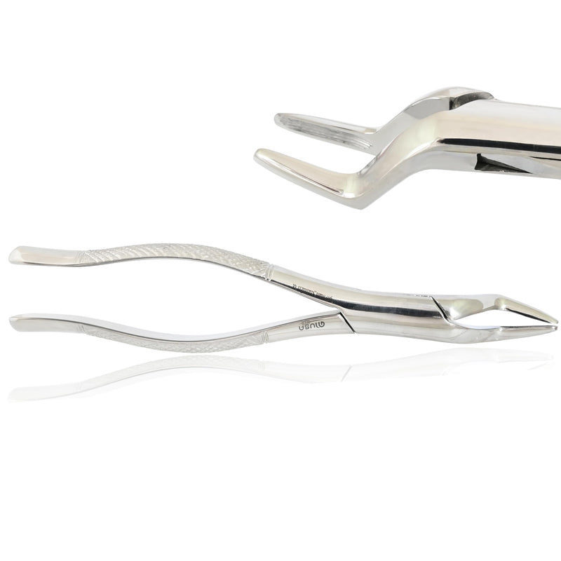 [Australia - AusPower] - Dental Extracting Extraction Forceps # 65 Upper Roots, Fragments, and Overlapping Incisors Alveolar Bone Teeth Sturdy Handle Grip Dental Instruments Dentist Tools German Grade Stainless Steel #65 
