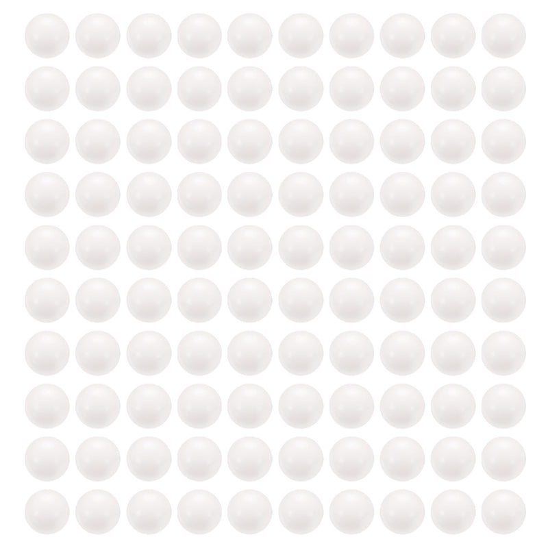 [Australia - AusPower] - uxcell 100pcs POM Bearing Balls 1/2" 12.7mm Solid Plastic Bearing Balls, Precision POM Balls 