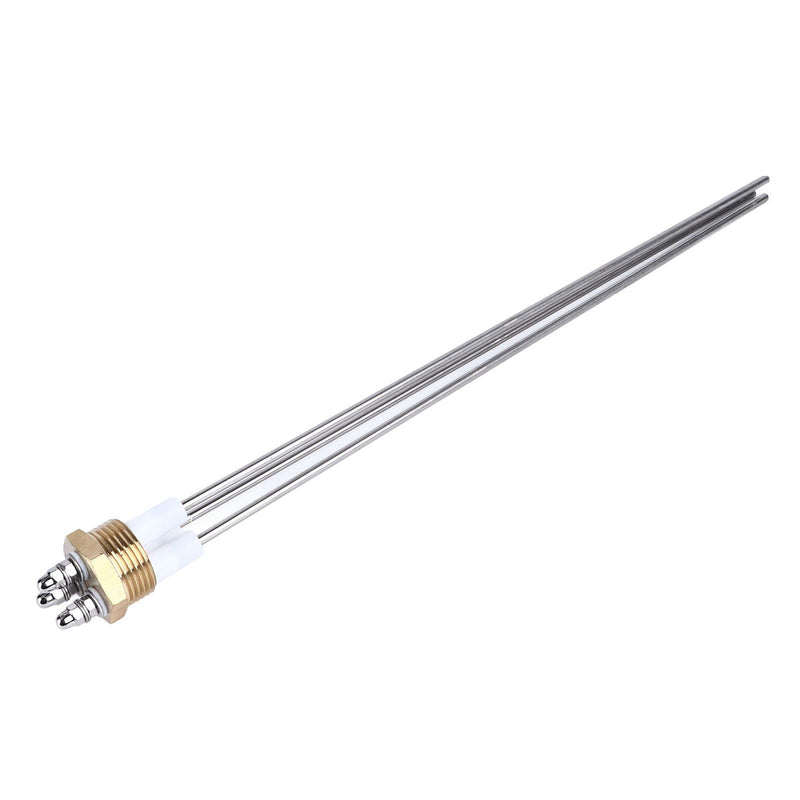 [Australia - AusPower] - 3 Pin Boiler Water Level Probe Sensor Stainless Steel and Brass Electrode Rod with PTFE for Liquid Testing 