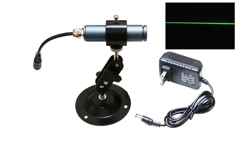 [Australia - AusPower] - 520nm Green Line Diode for Sawmill Woodworks Alignment Laser Swamp Haunted house Pond 5mW Line Module DC5V 