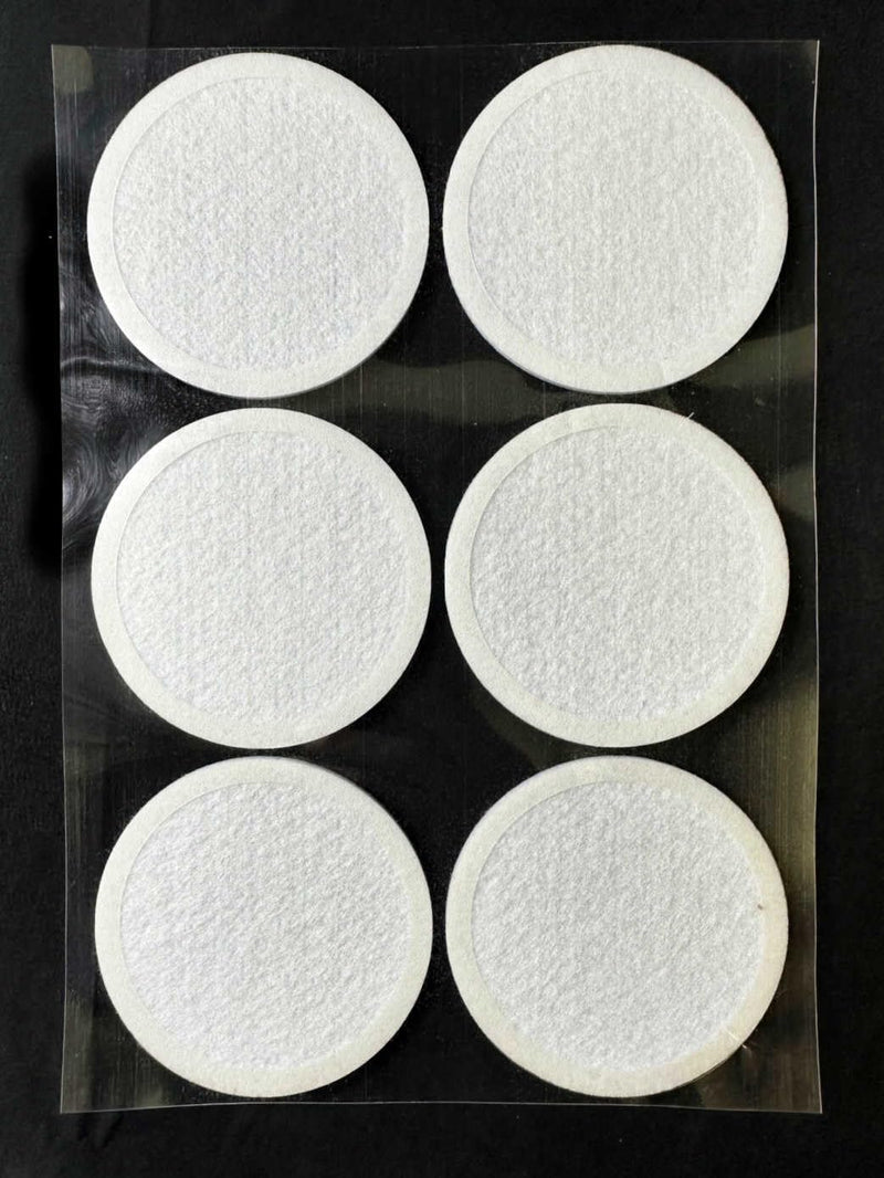 [Australia - AusPower] - Microppose Original Synthetic Polyfil 2.5" Monotub Adhesive Filter Disks (6-Pack) 