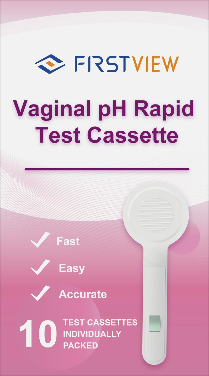 [Australia - AusPower] - Vaginal pH Test Strips, Feminine Health Vaginal pH Test Strips Kits for Bacterial Vaginitis, Trichomonas Vaginitis, pH Balance for Women (10pcs) 