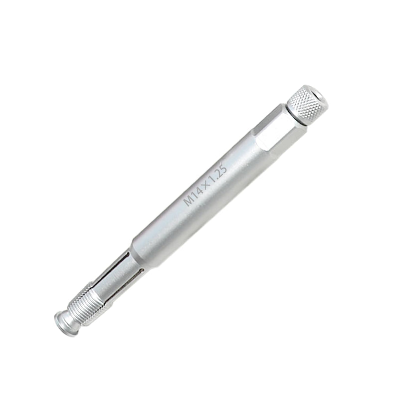 [Australia - AusPower] - DPTOOL 14mm Back Tap Spark Plug Thread Repair Tool M14x1.25 Thread Chase Tap for Repairing Threads and Preventing Metal Shavings from Entering The Cylinder 