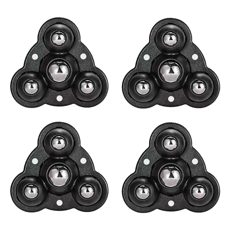 [Australia - AusPower] - Household Mini Casters, 360° Casters, Furniture Casters, Paste Type Universal Wheel, Suitable for All Small Furniture, Luggage, Storage Shelves?4pack? 