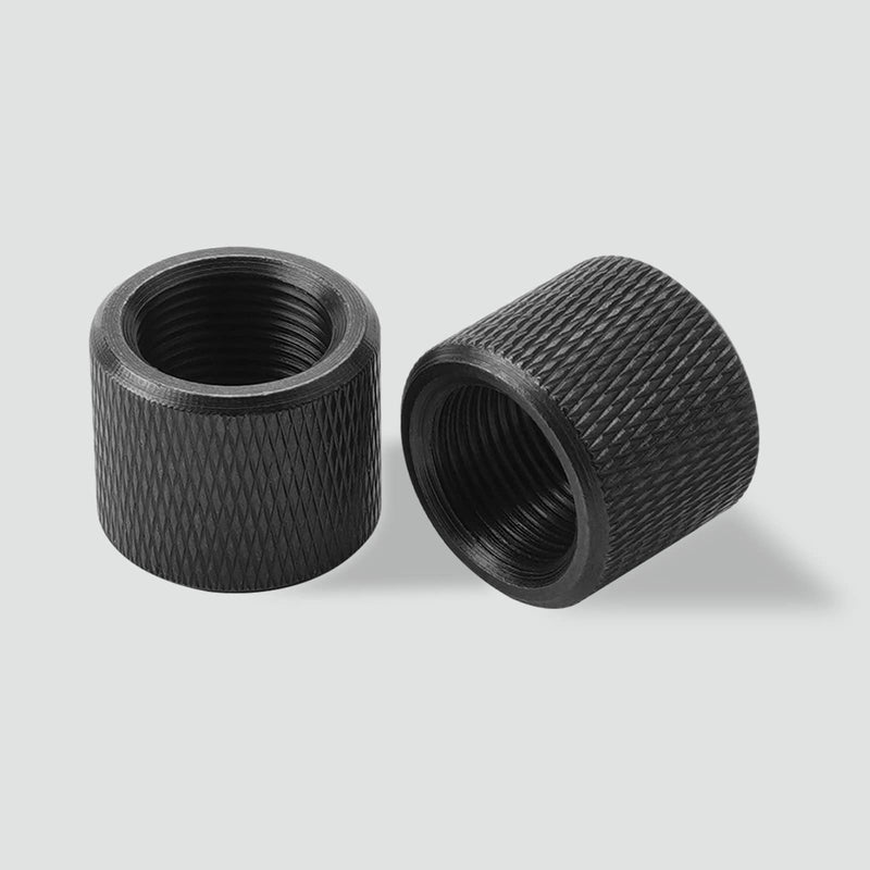 [Australia - AusPower] - 1/2 x 28 Thread Protector, Steel Thread Adapters for .22LR .223 & 5.56 (2 Pack) (1/2x28) 1/2x28 