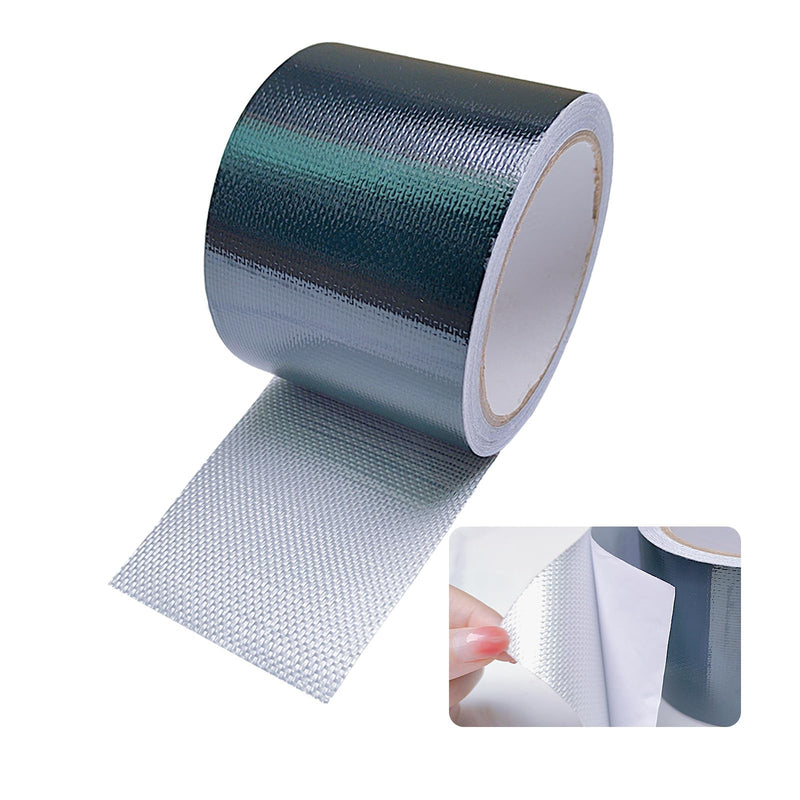 WENSSKKU RV Awning Repair Tape Heavy Duty,Outdoor Repair Tape for Tarp,Canvas,Tent,Boat Covers,Sail Tape,Tear Repair Patch Kit,UVproof,Waterproof,Black