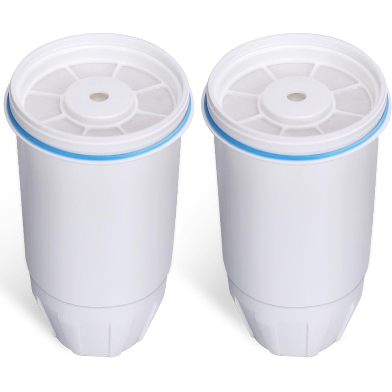 Water Filters Replacement Compatible with Zero Pitcher and Dispenser ZR-004 ZP-006 ZR-017 ZR-001 ZD-013 ZS-008 Filter System Replacement Reduce Bad Taste, Odor, Lead, Chlorine, and PFOA/PFOS (2 Packs)