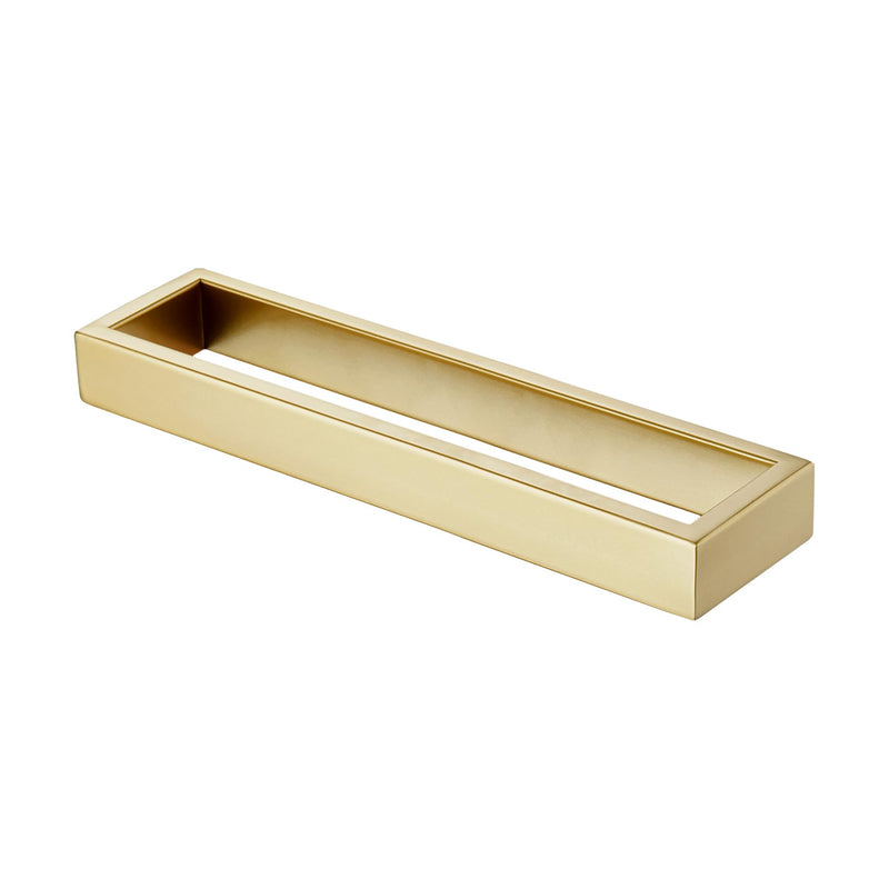 KOKOSIRI Towel Bar Brushed Gold Hand Towel Holder 12 Inch Kitchen Towel Hanger Rack Stainless Steel Bathroom Hardware Wall Mounted, 1 Pack B4008BG-L12 12-Inch