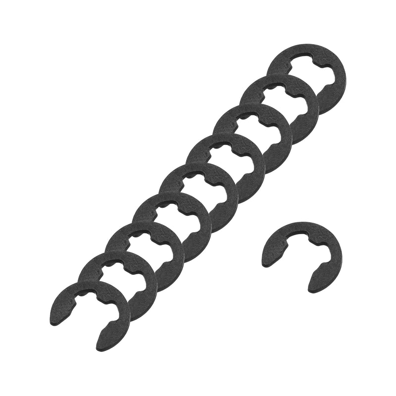 [Australia - AusPower] - uxcell 300 Pcs External Retaining Rings, 5mm 65Mn Carbon Steel E-Clip External Circlip Snap Rings Round Wire Snap Rings for Valves Electrical Appliances 