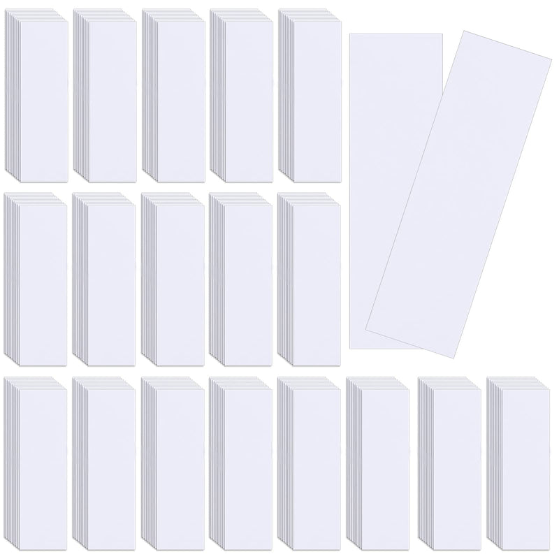 [Australia - AusPower] - Landhoow 400 Pcs Perfume Essential Oils Tester White Test Strips Testing Perfume Paper Strips Testers Strips for Essential Oil Scent Fragrance Widened 3.94 x 1.18 Inches 