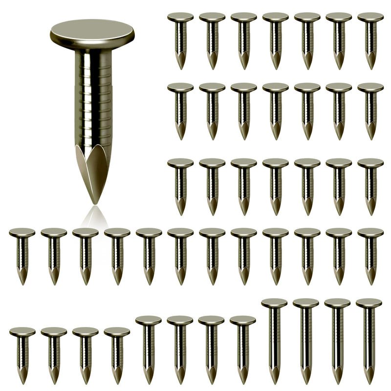 [Australia - AusPower] - Glarks 300Pcs 3/4inch Steel Roofing Felt Nails Roofing Felt Pins Clout Nails Countersunk Head Felt Nails, for Securing Shed Roofs, Roofing Felt Slate Boards, Wood Shed Tiles 20MM 