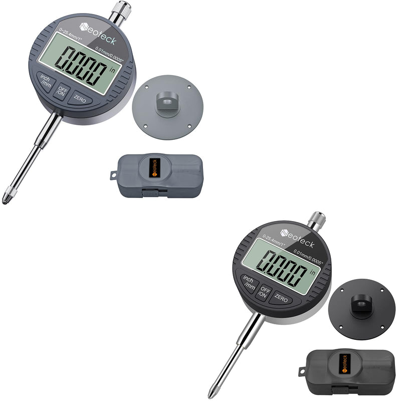 [Australia - AusPower] - Neoteck 1''/25.4mm | Digital Probe Indicator-Silver+Black 