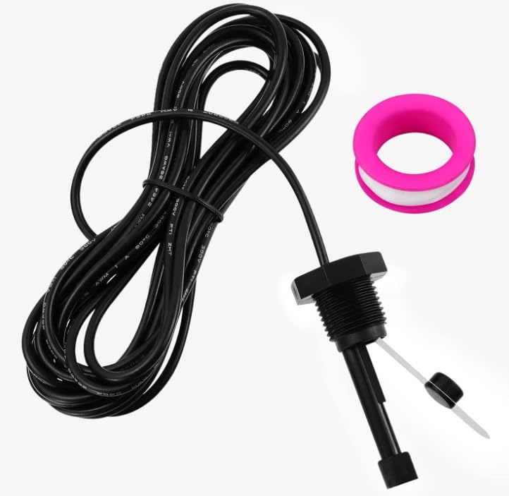 GLX-FLO-RP Flow Switch Assembly for All Hayward Goldline Aquarite Salt Systems, Metal Induction Structure Pool Flow Sensor Suitable Hayward Salt Cell & Chlorine Generator with 15-Feet Cable 1