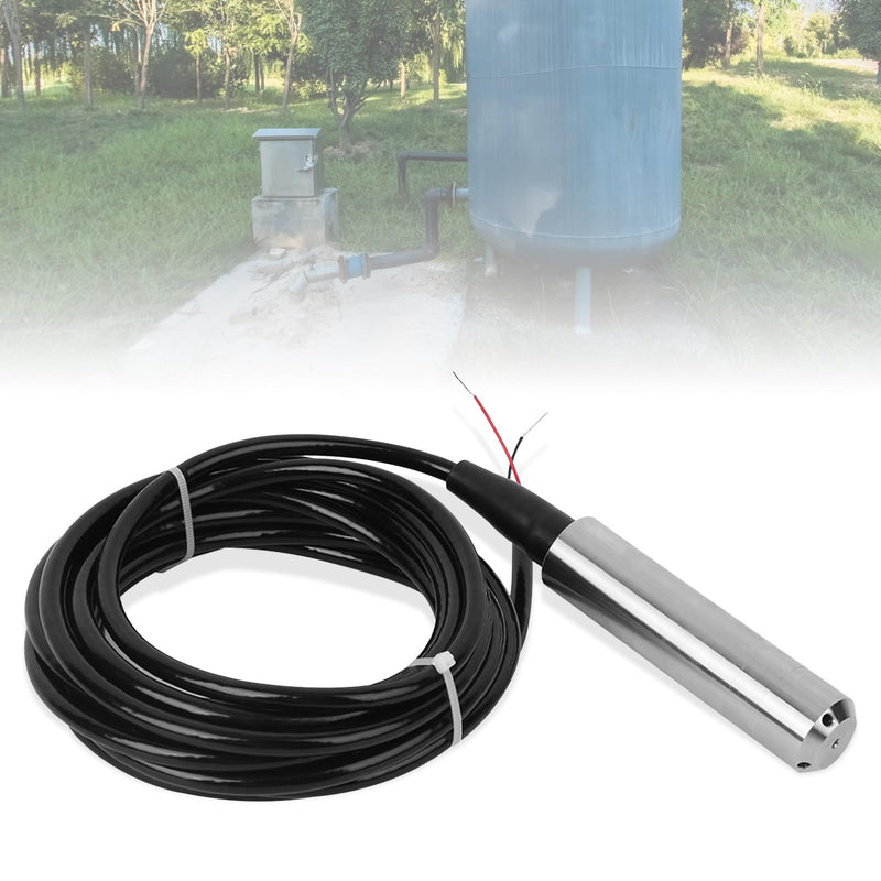[Australia - AusPower] - Water Level Sensor, TL?136 Liquid Level Sensor, Hydrostatic Liquid Level Transmitter Water Level Sensor Detector 24VDC 4?20MA Output (Measuring Range 0-5 Meters) Measuring range 0-5 meters 