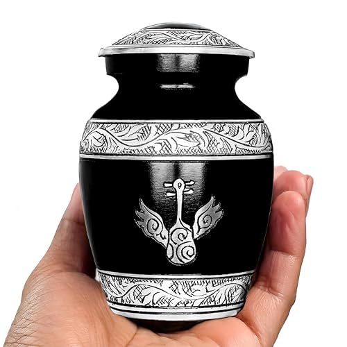 Small Urns for Human Ashes Keepsake - Urn for Ashes for Women, Urns for Human Ashes Adult Man, Mini Urn Small Keepsake