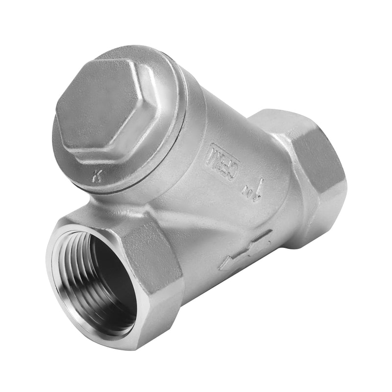 [Australia - AusPower] - 1 Inch Wye Strainer 100 Mesh Screen Filter Valve - 800 WOG SUS316 CF8M 1 Inch 