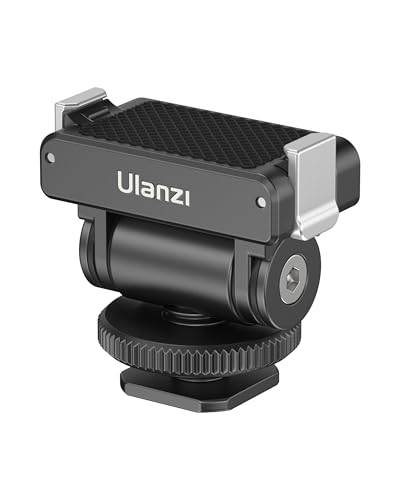 ULANZI CA22 Magnetic Cold Shoe Adapter Mount with 180° Tilt Quick Release