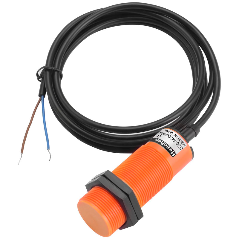 [Australia - AusPower] - Heschen M30 Capacitive Proximity Sensor Switch, SZC-M30-20AC, Detecting Distance 1-20mm, 20-250VAC 400mA, Normally Closed (NC), 2 Wire 