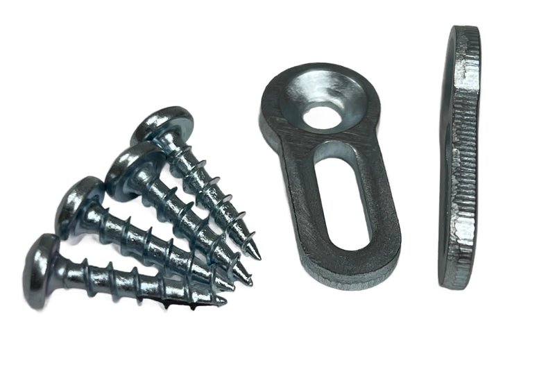 [Australia - AusPower] - Izzy Skirt Washer/Adjustable Washer/Table Connector/Drawer Front Connector/All Hardware Include Pack of 2 by E.H.C. 